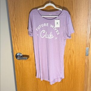Future Wives Club Purple Nightshirt